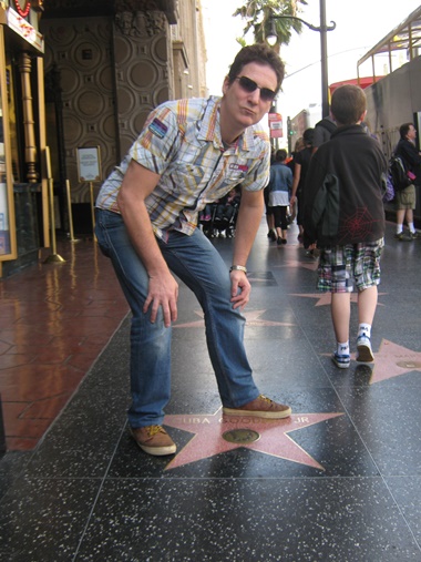 Marcel @ Hollywood Walk of Fame 